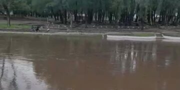 El río Arrecifes no alcanzó a desbordar con las últimas lluvias