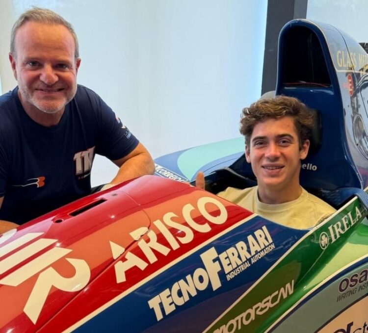 FRANCO COLAPINTO VISITÓ A RUBENS BARRRICHELLO EN SU CASA