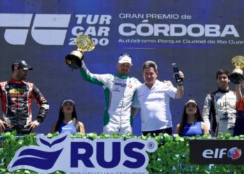 Una victoria y una exclusión para Canapino en Río Cuarto