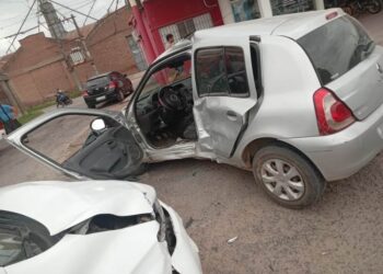 Violento choque en ruta 8