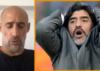 Pablo Zabaleta confiesa la desilusión que tuvo con Maradona
