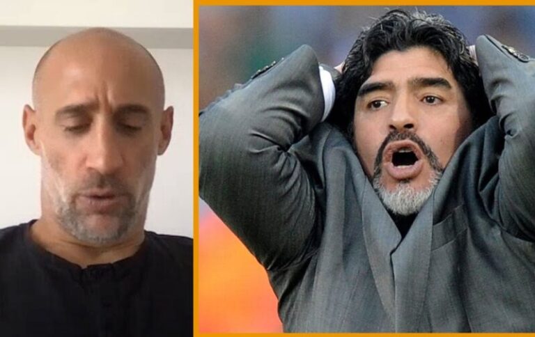 Pablo Zabaleta confiesa la desilusión que tuvo con Maradona