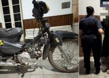 Lo agarraron con una moto robada en Pergamino