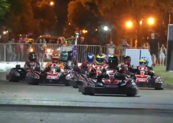 Juanto Catalán Magni ganó la carrera de kartings en la Fiesta del Automovilismo