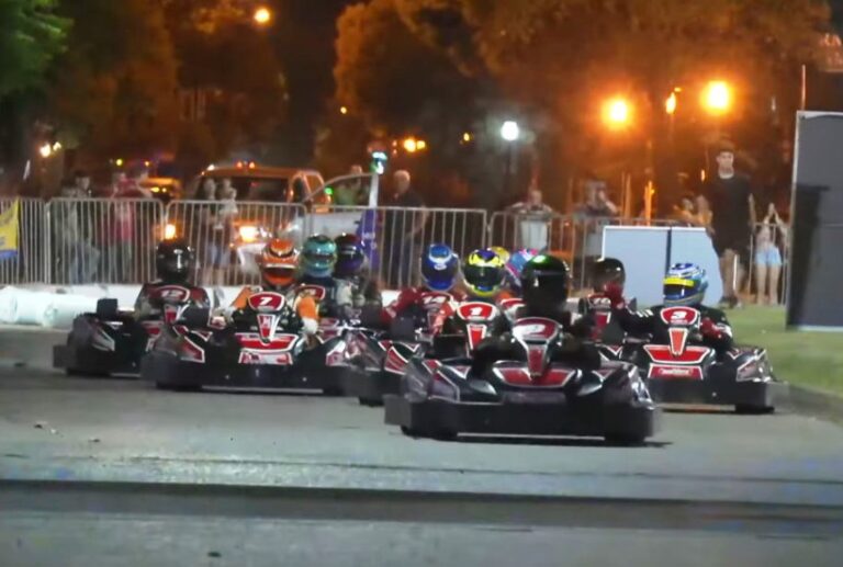 Juanto Catalán Magni ganó la carrera de kartings en la Fiesta del Automovilismo