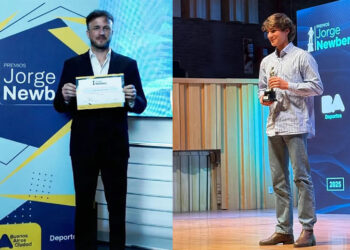 Dos deportistas arrecifeños recibieron el Premio Jorge Newbery