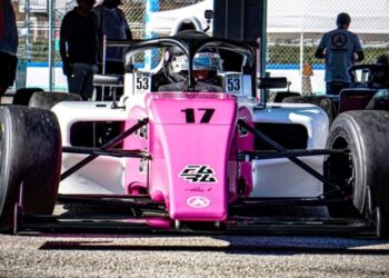 Tres podios en tres carreras: gran debut de Máximo Di Palma en USA