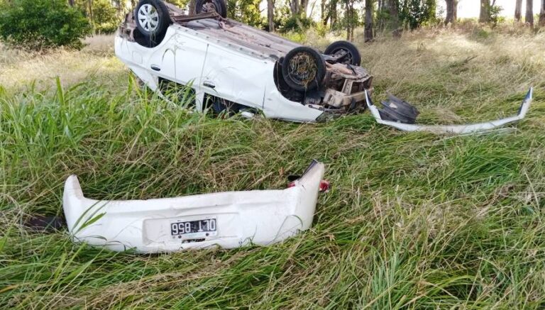 Otro vuelco en Navidad en la región