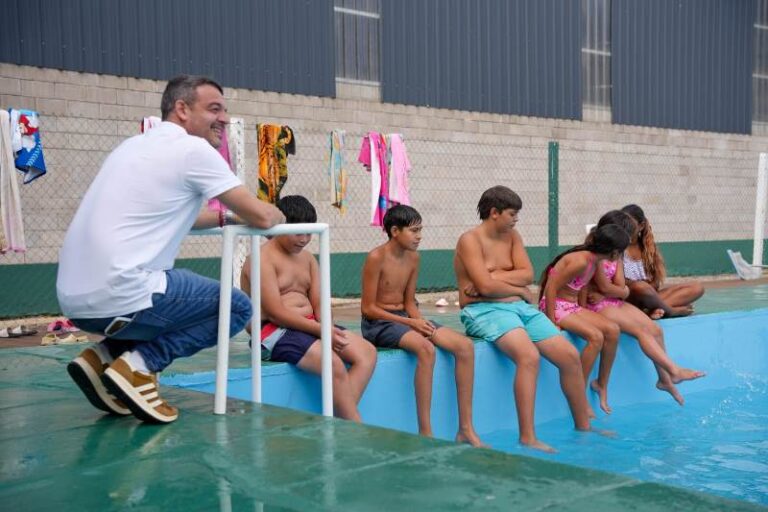 Se pusieron en marcha en Arrecifes las Escuelas Abiertas en Verano