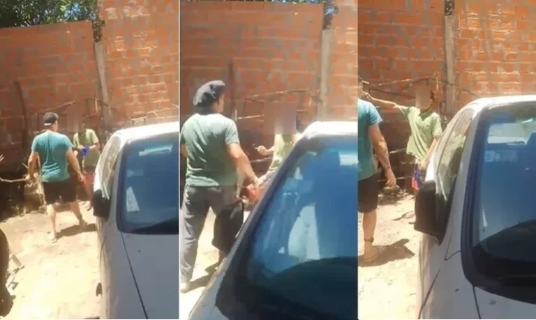 Difunden un video donde vecinos golpean a un menor con un rebenque por un robo