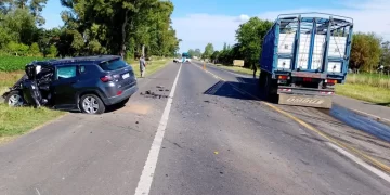 Tragedia en la ruta: fallecen dos pergaminenses en un choque en Chacabuco