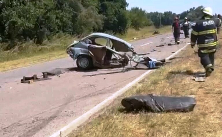 Un fallecido en impactante accidente de tránsito en Parada Robles