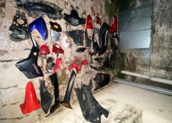 Allanamientos en desarmaderos de motos en Pergamino