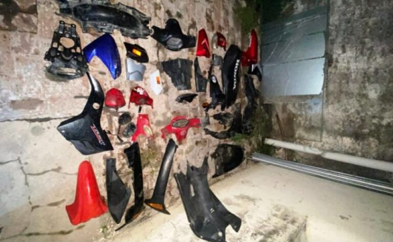 Allanamientos en desarmaderos de motos en Pergamino