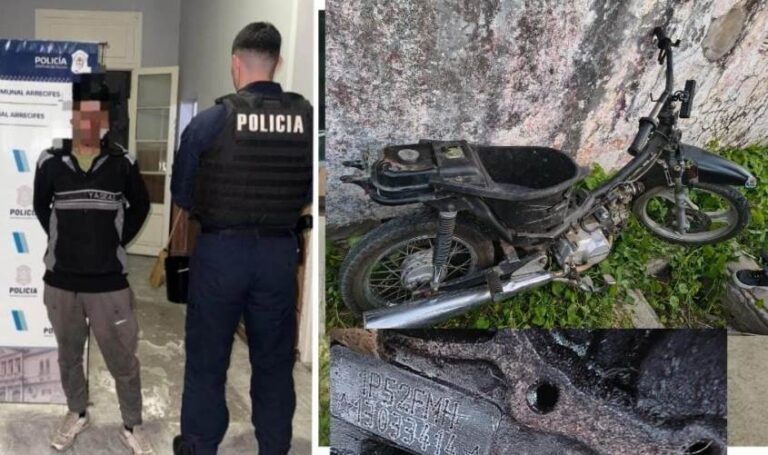 Fue a denunciar el robo de una moto y lo metieron preso a él