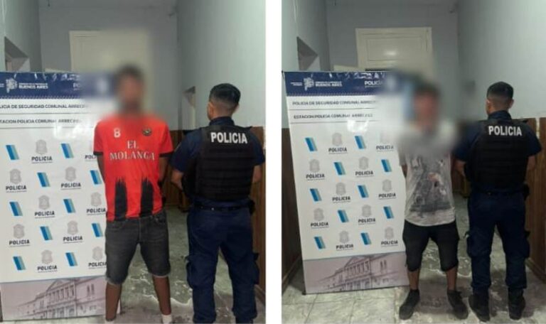 Asaltaron a un remisero y la policía los detuvo