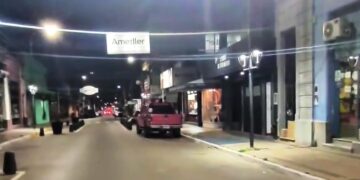 Encendieron las farolas en la primera cuadra de la Ricardo Gutiérrez