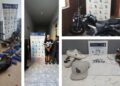 En un allanamiento, la policía recupera una moto robada