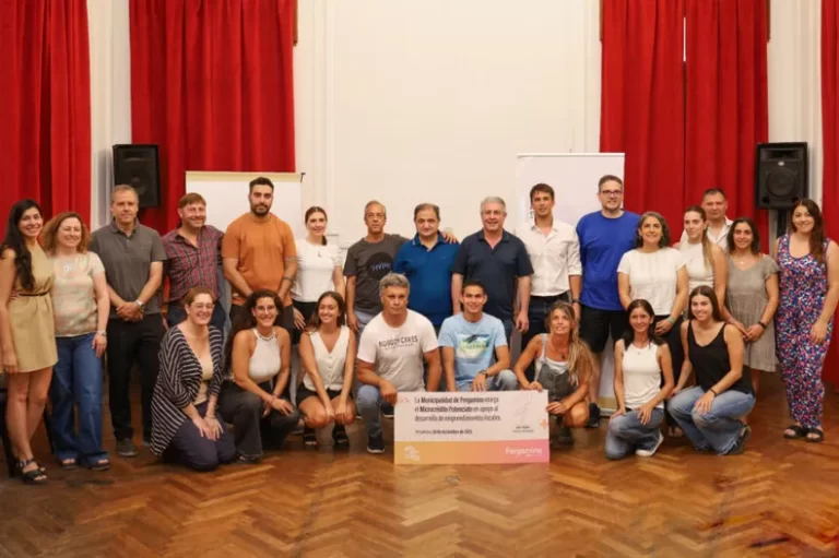 La Municipalidad de Pergamino entregó más de 30 millones en microcréditos a emprendedores