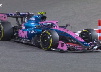 Colapinto terminó sus pruebas de pretemporada con un gran trabajo