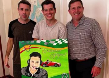 Reconocimiento del intendente Bouvier a Fefo Camps