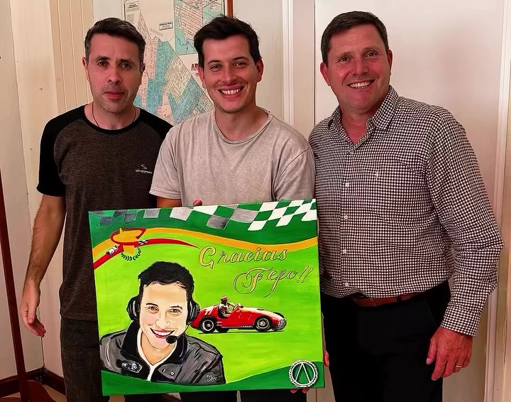 Reconocimiento del intendente Bouvier a Fefo Camps