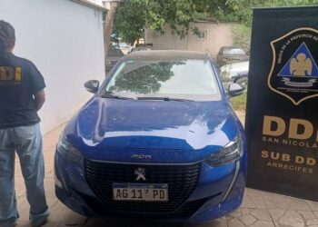 Secuestraron en Arrecifes un auto que era buscado por un robo en San Martín