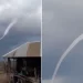 Un tornado sorprendió a santafesinos cerca de Arrecifes