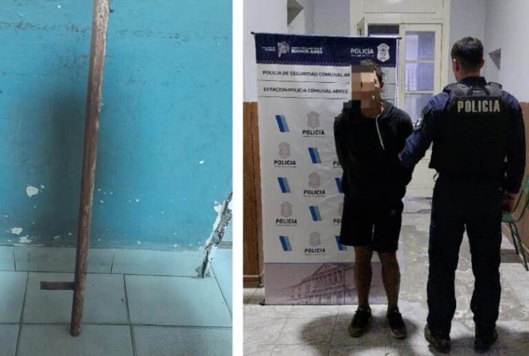 Entró a robar a una obra en construcción, le pegó al dueño y fue detenido