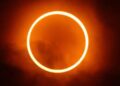 Así fue el eclipse solar anular que pudo verse en parte de la Argentina