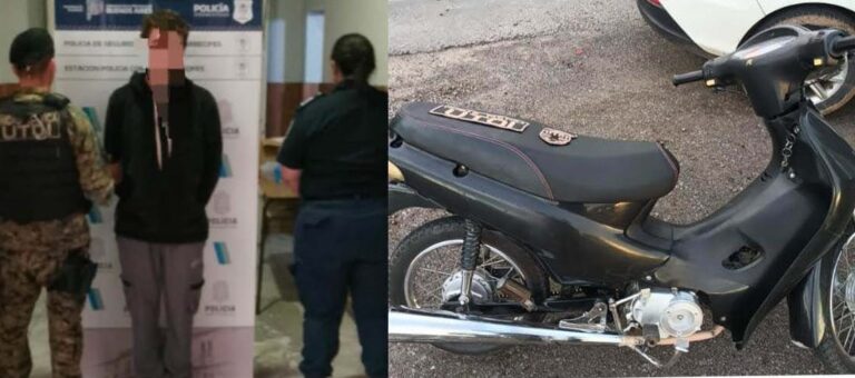 Secuestran una moto denunciada por robo en 2023