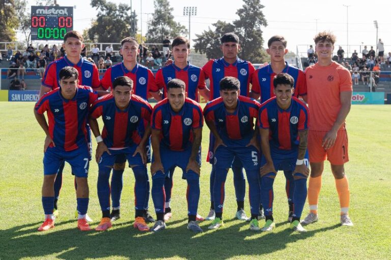 Banegas volvió a ser titular en la Reserva de San Lorenzo