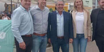 Bouvier visitó ExpoAgro y se reunió con dirigentes y productores