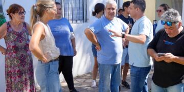 La Provincia envió materiales para la construcción de un SUM en Capilla Santa Cruz