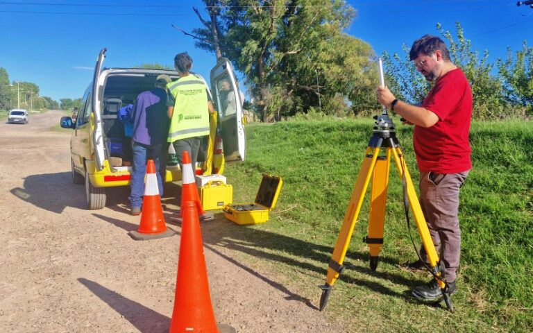 Empezaron las tareas para construir el acceso a Todd desde la autopista