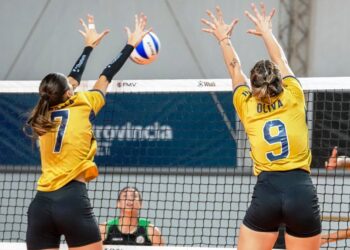 Con Vicky Zabala, Boca está imparable y compartió la punta de la Liga de Vóley
