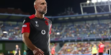 Pablo Zabaleta va por el mayor logro futbolístico de la historia de Albania