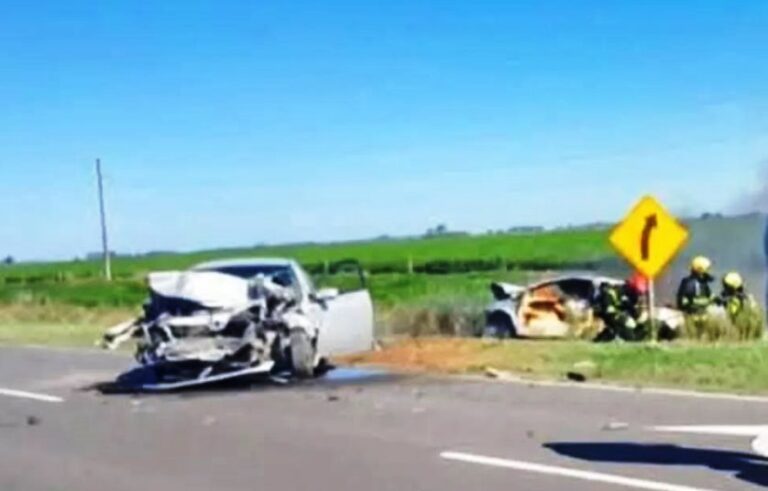 Terrible accidente en la ruta enluta a Capitán Sarmiento
