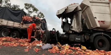 Tragedia en la ruta: muere un camionero en choque múltiple en San Pedro