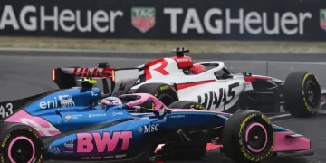 Gran carrera de Colapinto en China para sumar su primer punto con Alpine