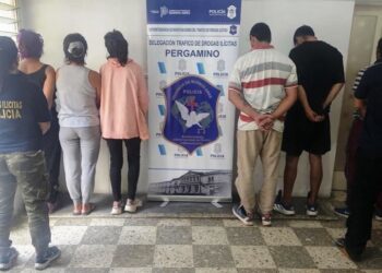 VIDEO. Desbaratan banda narco en Pergamino: hay seis detenidos