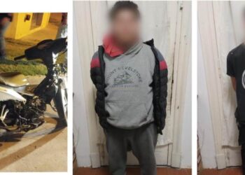 Robaron una moto en Arrecifes y los detuvieron en Areco