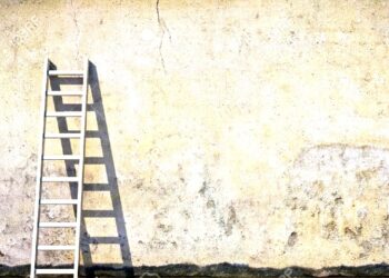 Se subió a trabajar en el techo y le robaron la escalera