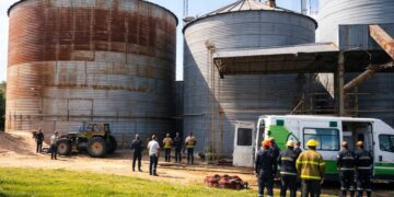 Tragedia laboral: joven operario murió al caer en un silo