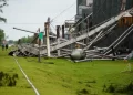 Un tornado causó grandes destrozos en el sur santafesino