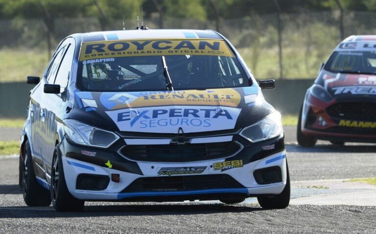 Matías Canapino, el mejor de los arrecifeños en Turismo Pista