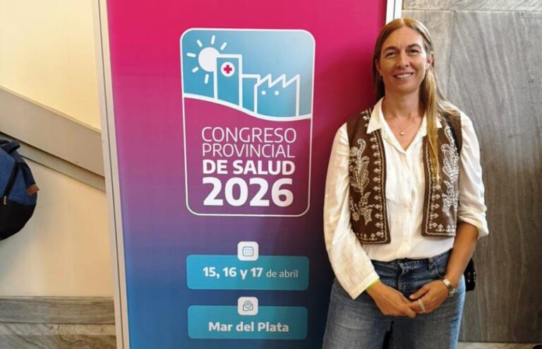 Nadia Zanzottera participa del Congreso Provincial de Salud en Mar del Plata