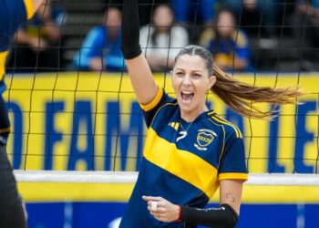 Vóley: ganó Boca en el partido de Vicky Zabala