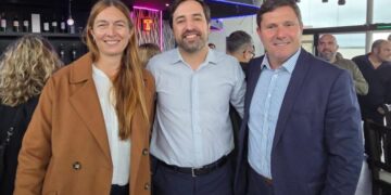 Funcionarios de Arrecifes en el pre Congreso Provincial de Salud