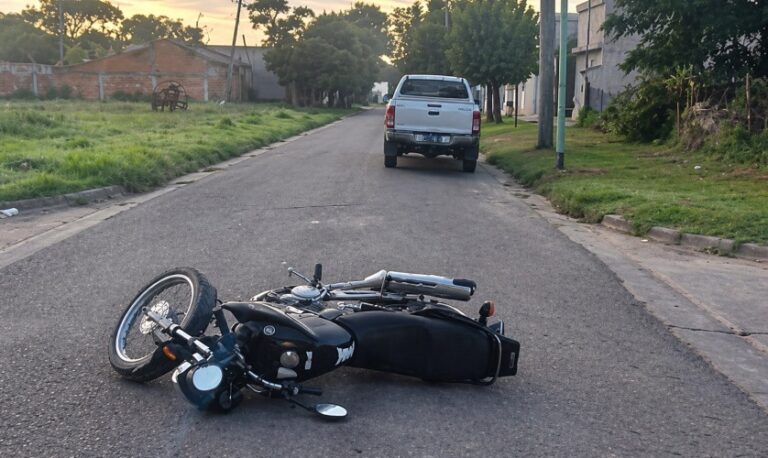 Dos graves accidentes con motos en Arrecifes